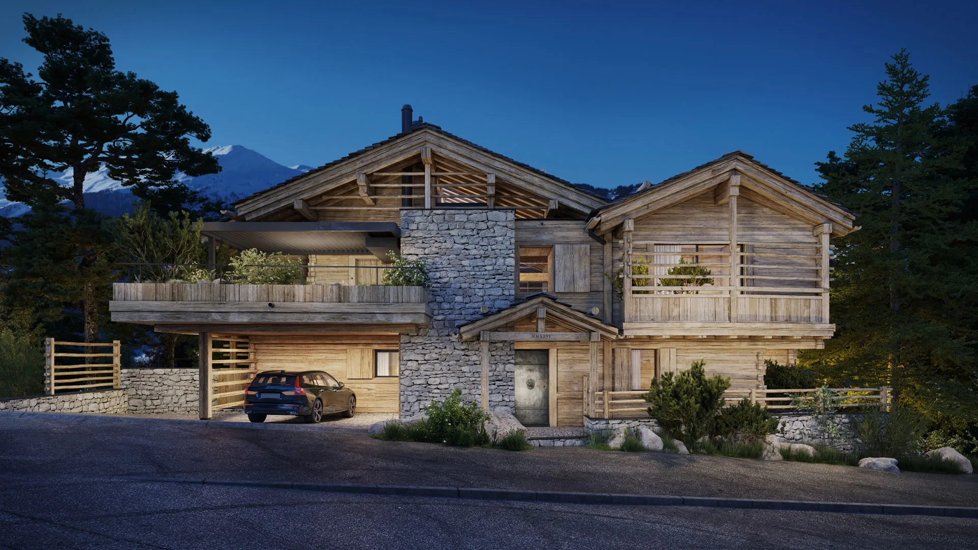 Chalet au Rouge, Verbier